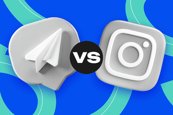 مقایسه تلگرام و اینستاگرام برای فروش آنلاین